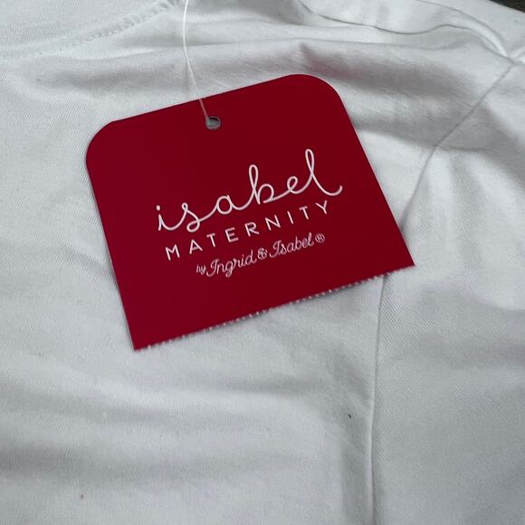 Isabel Maternity Short Sleeve "Hey There Pumpkin" Graphic T-Shirt - XXL - NWT - Picture 4 of 6